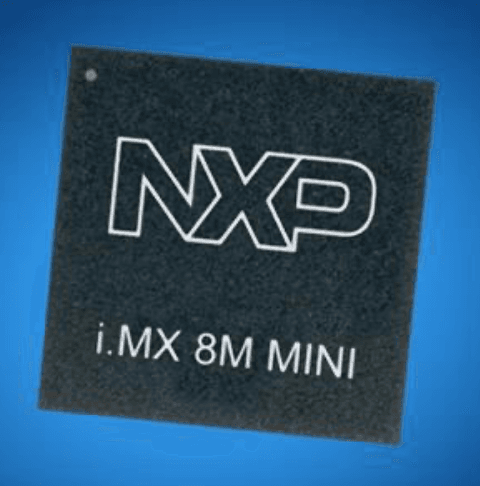 Image of an i.MX8 processor